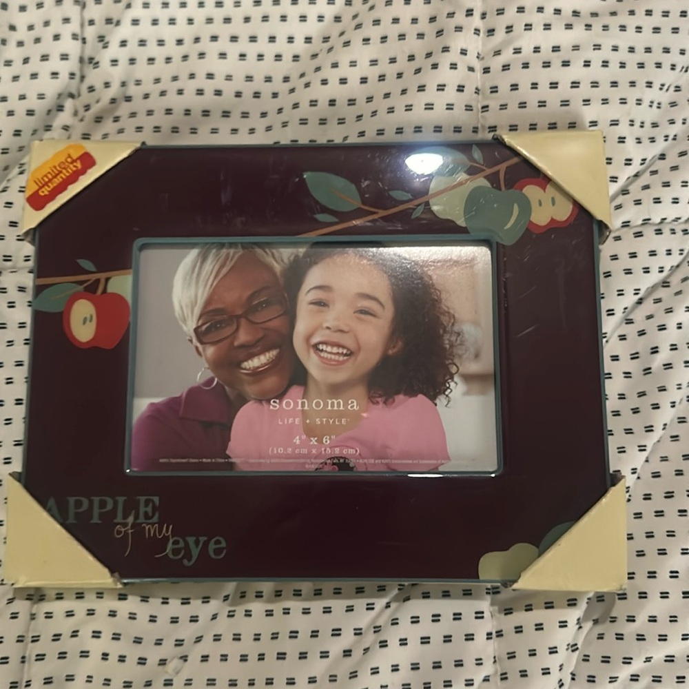 4x6 in Frame “Apple of My Eye” NWT